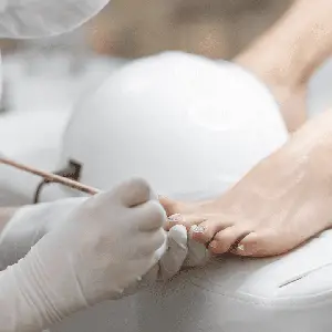 Evaluación inicial — Pedicura