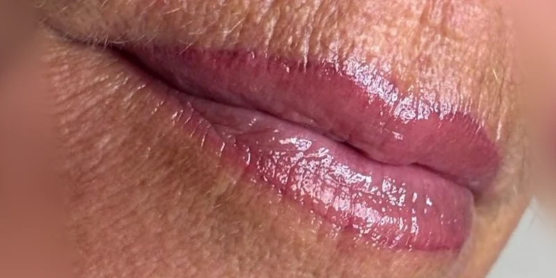 After — Micropigmentación de labios – Elena Cotrina