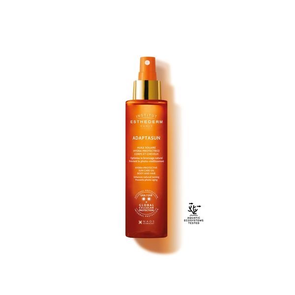 Esthederm aceite solar cuerpo y cabello sol moderado 150 ml