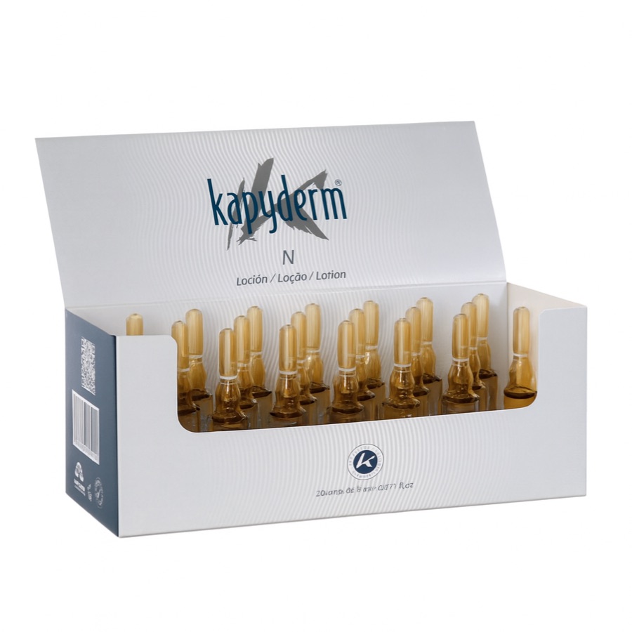 N ampoules for oily scalp, normal skin, 20 pack